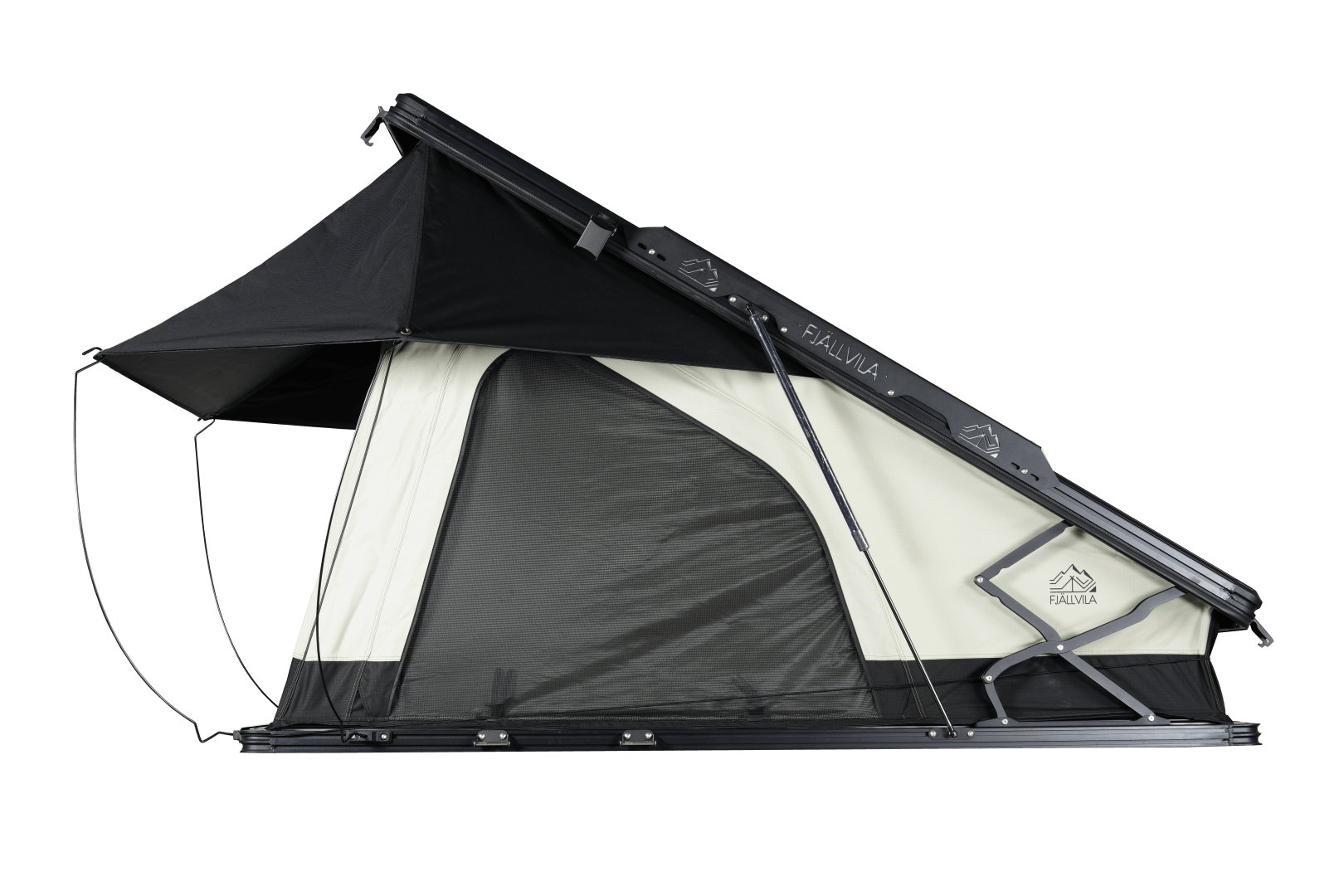 Fjällvila UppTäcka 2-Personen Hardshell-Dachzelt - Cloud Dancer
