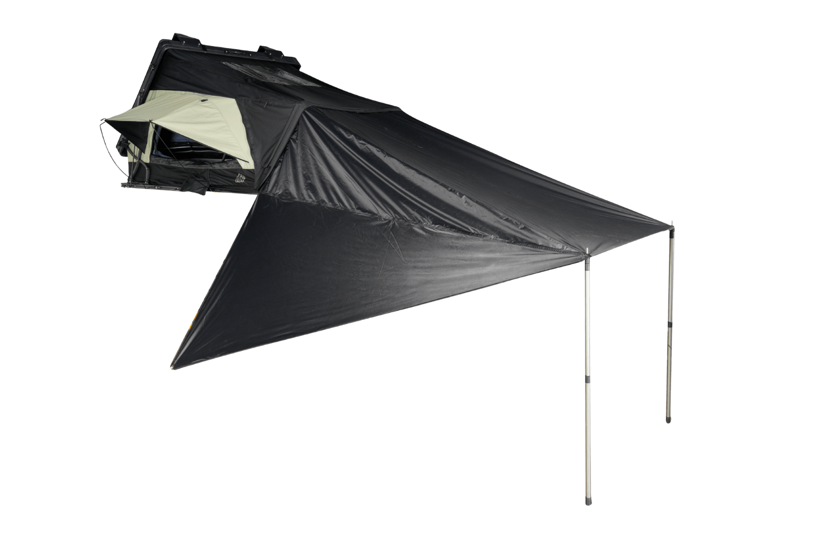 FjällVila Vorzelt mit Reißverschluss für UppVärme Dachzelt