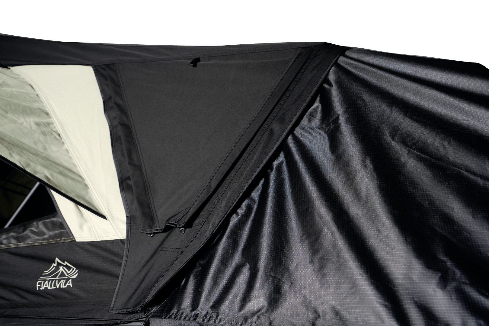 Vorzelt mit Reißverschluss für FjällVila UppVärme Dachzelt