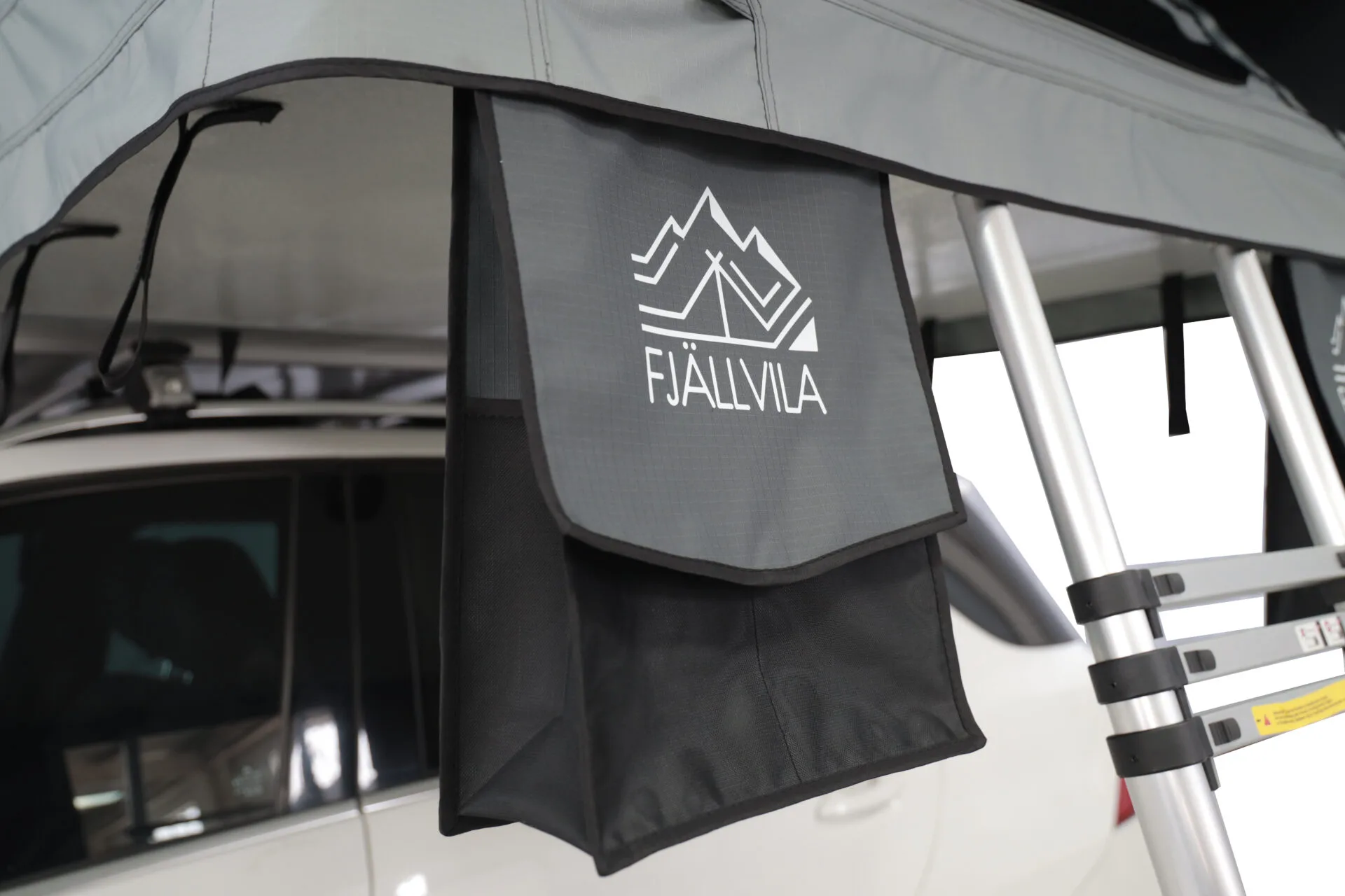 FjällVila UppLöv 140S Softcover Dachzelt Klein-grau