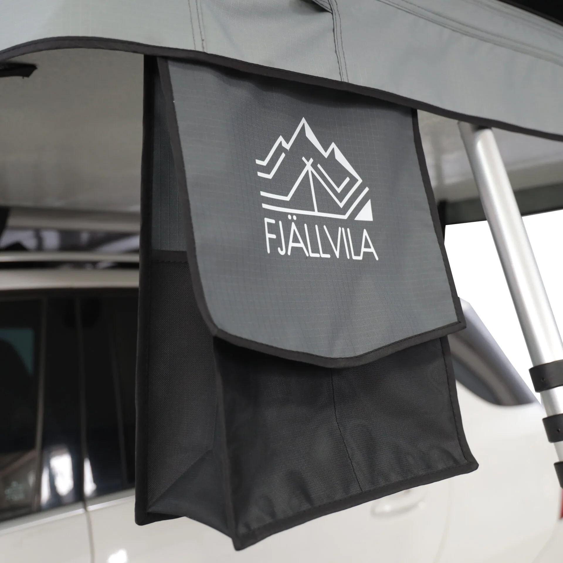 FjällVila UppLöv 140S Softcover Dachzelt Klein-grau