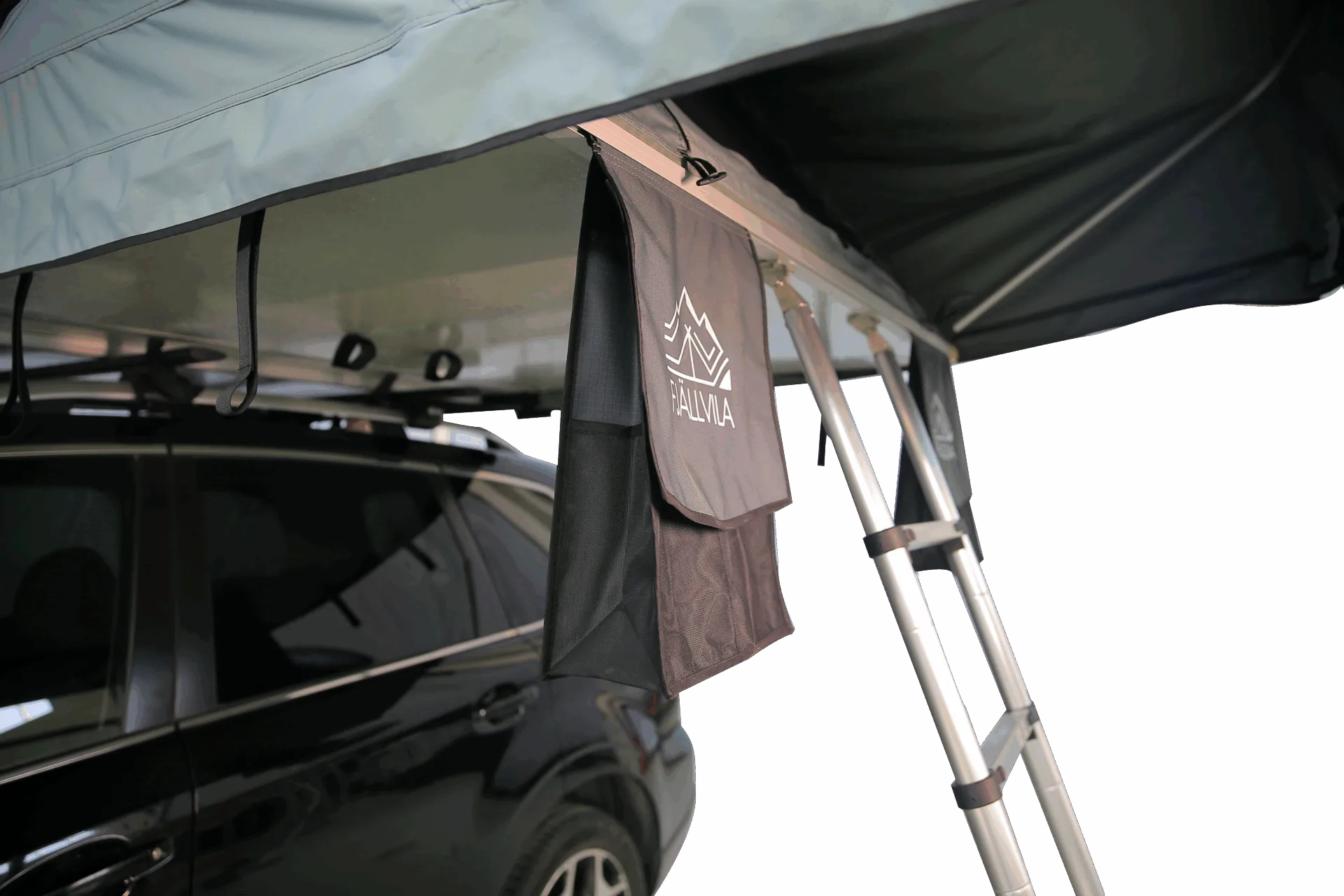 FjällVila UppLöv 190L Softcover Dachzelt Klein-grau