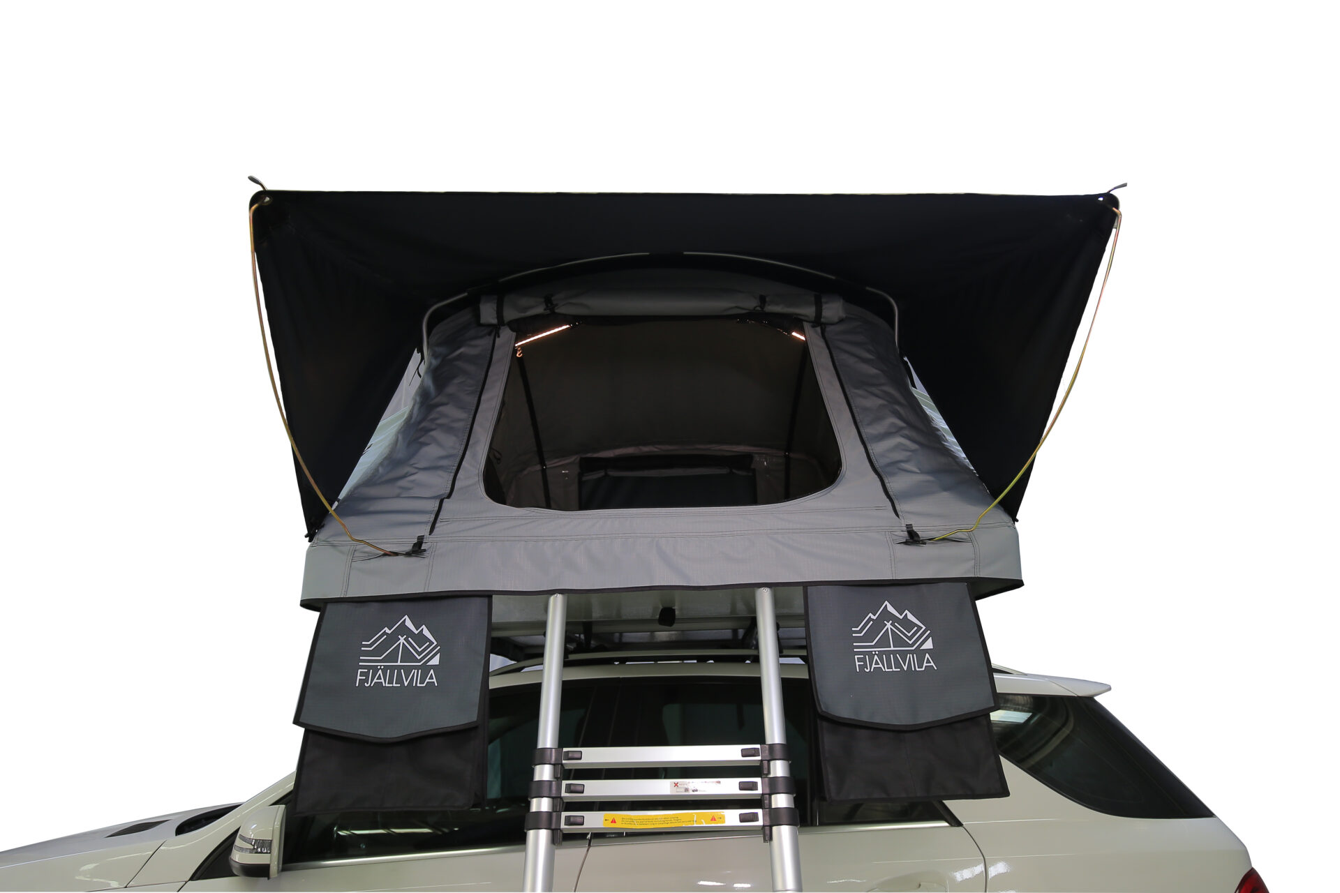FjällVila UppLöv 140S Softcover Dachzelt Klein-grau