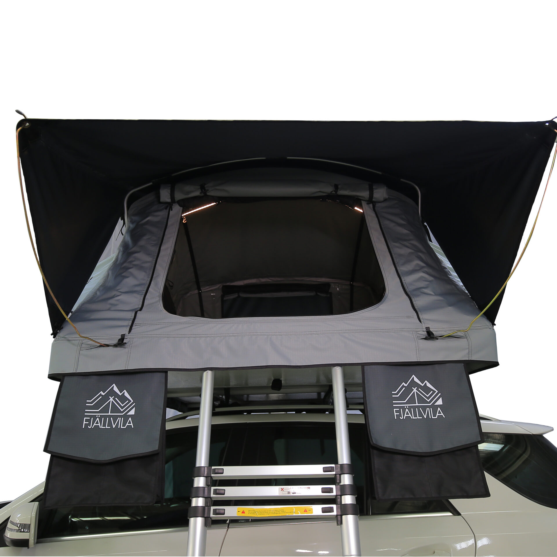 FjällVila UppLöv 140S Softcover Dachzelt Klein-grau