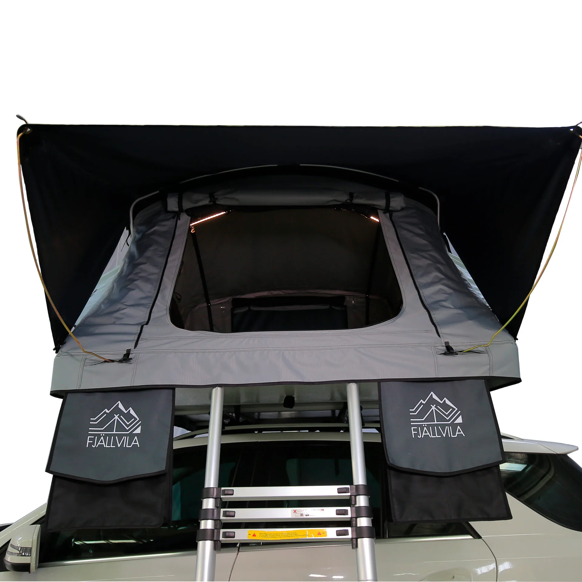 FjällVila UppLöv 140S Softcover Dachzelt Klein-grau