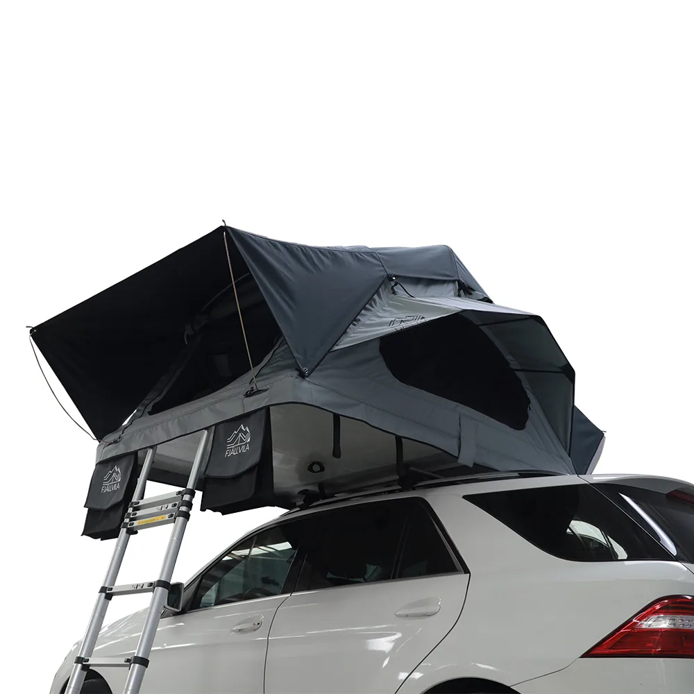 FjällVila UppLöv 140S Softcover Dachzelt Klein-grau